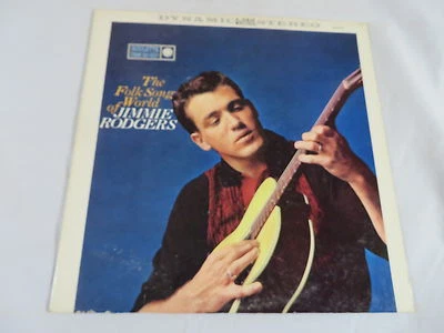 JIMMIE ROGERS THE FOLK SONG WORLD 1961 ROULETTE SR25150 STEREO EX - Image 1 of 4