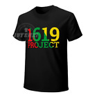 Vintage 1619 Project T-Shirt Herren Freizeit T-Shirts kurzärmelige T-Shirts Top T-Shirt