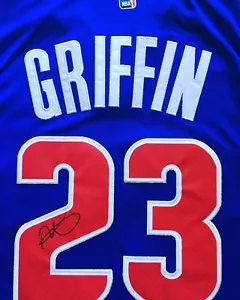 Blake Griffin Signed Autograph Detroit Pistons Jersey NBA PROOF USA LA Clippers - Picture 1 of 5