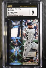 2016 Panini Black Friday Memorabilia Byron Buxton #11 Galactic #7/10 RARE
