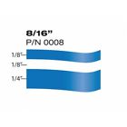 8 16 X 150 Sharpline Products Copper Met Two Line One Color Pin Stripe