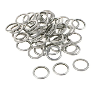 100pcs 16mm 803916010 For Subaru Oil Drain Plug Crush Washer Gasket SET 2011-22 - Picture 1 of 8