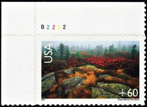 C138 US Airmail 2001 60 Cent-PSE Cert XF/S 95 SMQ $40 Scenic American Landscape