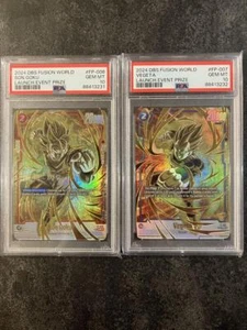 psa10 serial number dragon ball fusion world limited promotion rare - Picture 1 of 6