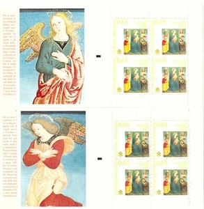2009 Libretti Natale Francesco Malanzio Integri MNH Catalogo L17A-17B - Picture 1 of 1