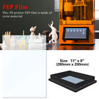 280x200mm Optical Grade Sheet FEP Film 0.1mm Thickness UV 3D Printer For SLA DLP