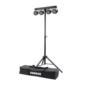 Equinox MicroPar Bar System LED Par Can Lighting DJ Disco DMX Light Effect T-Bar - Picture 1 of 5