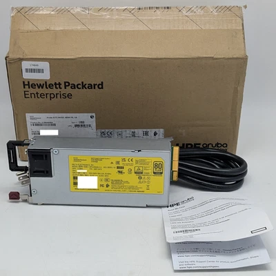 HPE Aruba Networking X372 54VDC 680W 100-240VAC Power Supply (JL086A#ABA) - Image 1 of 4