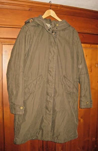 Camel Active Parka Mantel Jacke Damen 40 42 M L Organic Kapuze NP 299€ khaki - Bild 1 von 13