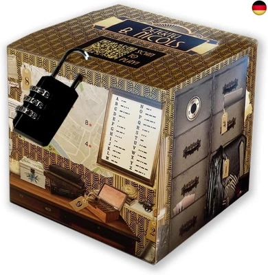 MARKE COXZD Rätselbox ? Geschenkbox als Escape Room ? Detektiv-Abenteuer für Zuhause ? G