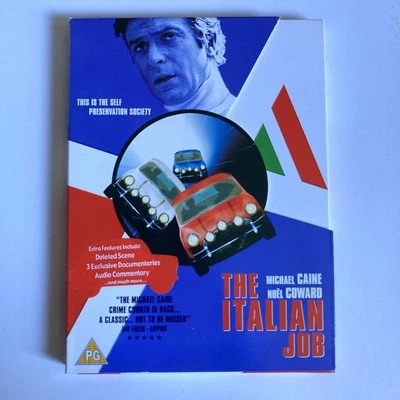 Michael Caine, Noel Coward￼- The Italian Job - DVD - Pal - Image 1 of 4