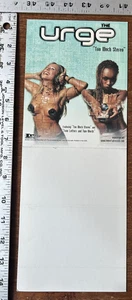 URGE TOO MUCH STEREO CD/LP Promo Schallplatte Arbeitsplatte Display - Bild 1 von 2
