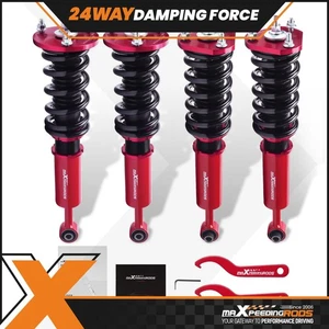 Coilover 24 Way Damper Lowering Kit For Lexus IS250 IS350 RWD 06-13 GS350 07-11 - Picture 1 of 12
