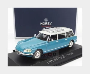1:43 NOREV Citroen Ds23 Break 1974 Blue NV155048 MMC - Picture 1 of 2