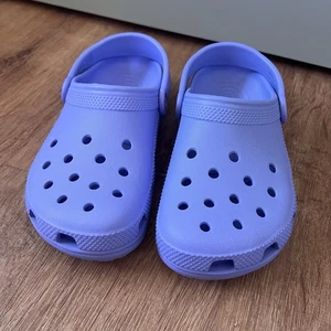 Crocs Classic Youth Girls Unisex Sz J3 Purple Slip On Rubber Comfort School NWOT - Bild 1 von 14