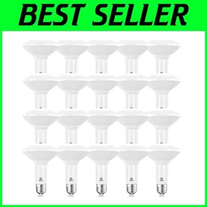 20-Pack Eye-Friendly 8.5W Dimmable LED Bulbs – Bright Warm White 3000K Ambiance - Picture 1 of 10