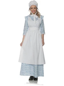Women's Frontier Pioneer Prairie Girl Costume Large 12-14 - Picture 1 of 1