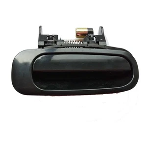 Fit Toyota Corolla Prizm Exterior Outside Rear Right Black Door Handle 98-02 - Picture 1 of 5