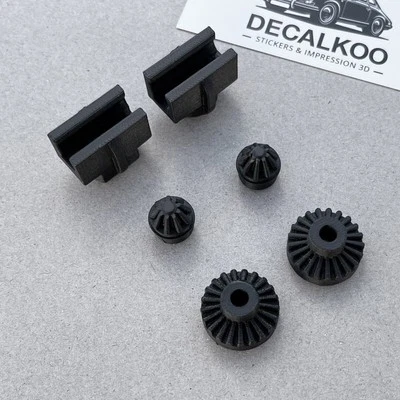 Headlight Adjustment Repair Kit Audi A3/S3 8I 2000-2003 - Gears/Supports - Image 1 of 3