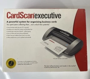 CardScan Executive 700 Compact Business Card Scanner (CS-A07170-ENG) New SEALED - Picture 1 of 9