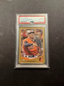 2013 Topps - Manny Machado #270 Gold /2013 (RC) PSA 10 Orioles Padres - Picture 1 of 2