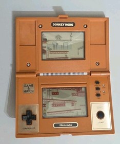 Nintendo Game & Watch Multi Screen Donkey Kong Handheld Game DK-52 1982 Working
