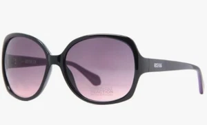 Kenneth Cole REACTION Women Kc2724 oversized Square Sunglasses, Black 59-16-135 - Picture 1 of 4