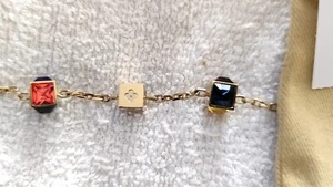 BRANDNEU Louis Vuitton Regenbogen Würfel Halsketten Gamble Kollektion AUTHENTISCH - Bild 1 von 13