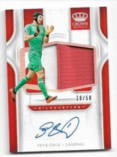 2019-20 Panini Chronicles Jersey Auto Card :Petr Cech #19/50