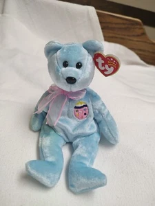 TY Beanie Baby - EGGS II l'orso di Pasqua (8,5 pollici) - Foto 1 di 12
