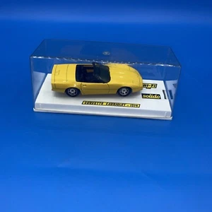 Solido 1:43 Chevrolet Corvette Cabriolet Yellow Diecast - Picture 1 of 9
