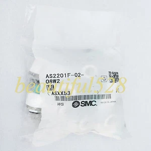 1PC SMC AS2201F-02-08W2 Speed Control with Fitting New - Picture 1 of 1