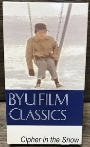 CIPHER IN THE SNOW (VHS 1973) BYU FILM CLASSICS ROBERT BRIDGS, BRUCE KIMBAL, LDS - Foto 1 di 4