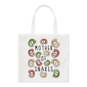 Mother Of Serpiente Estándar Bolsa Crazy Mujer Animal Amante Divertido Shopper - Imagen 1 de 1