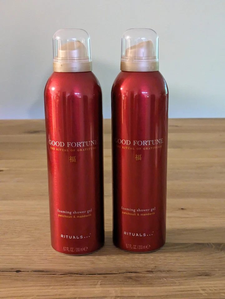 2x Rituals - The Ritual Of Gratitude Good Fortune Foaming Shower Gel Duschschaum