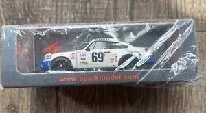 1/43 Spark Porsche Carrera RSR #69 1975 6th LeMans S4418 White Diecast NEW - Picture 1 of 7