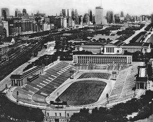 Chicago Bears OLD SOLDIER FIELD Glossy 8x10 Photo Stadium Print Poster - Picture 1 of 1