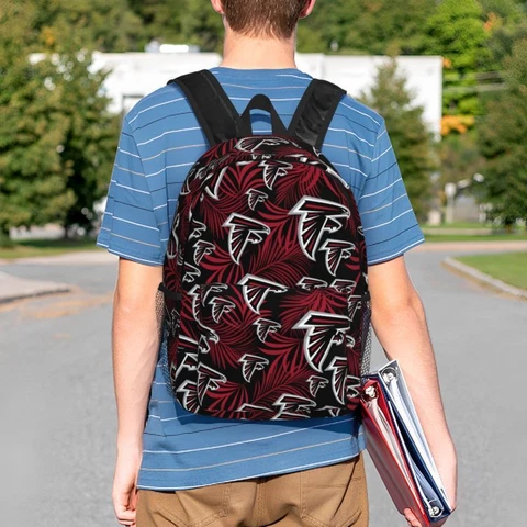 Atlanta Falcons Fans Lightweight Backpack Student Backpack Print School Bag Cover