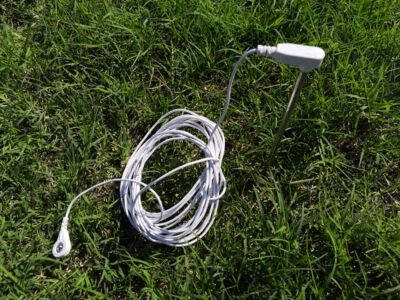 UK EU Earthing Socket Outlet Adapter Cable for Earthing Products Anti-static - Image 1 of 4