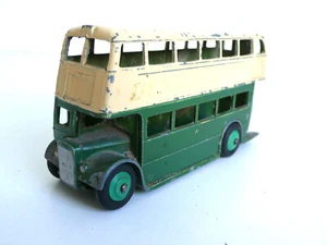 DINKY TOYS GB LEYLAND DOUBLE DECK BUS REF 290 MECCANO 1954 BON ÉTAT - Imagen 1 de 7