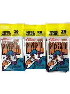 2021 Topps Heritage MLB Baseball Cello Value Packs - 20 Karten pro Packung (Menge: 3) - Bild 1 von 5