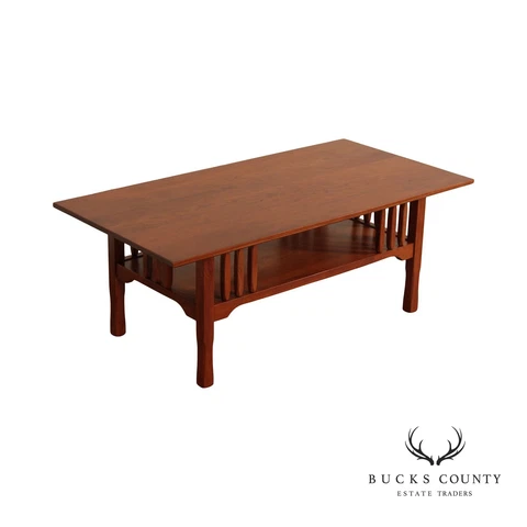 Hunt Country Furniture Cherry 2-Tier Coffee Table Cover
