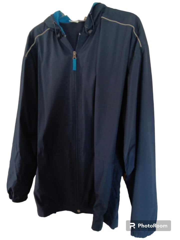 ProSpirit Long Sleeve Blue Windbreaker Hood New Foto 1 de 1