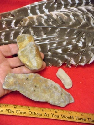 EFIGIE DE PIEDRA DE PÁJARO / EFIGIE DE ILL MAUL / EFIGIE DE PEZ DE KENTUCKY / EFIGIES DE TRES PIEDRAS Foto 1 de 4