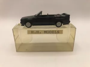 HERPA BMW E30 M3 CABRIOLET -BLACK H0 1:87- GOOD IN BOX - 362 - Imagen 1 de 4
