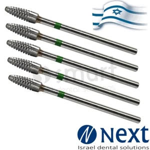 Lot X5 Dental Lab Carbide Cutters Bur Israel tungsten jewelry acrylic metal 15 - Picture 1 of 4