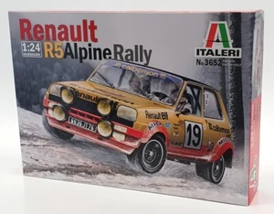 Italeri 1/24 Scale Model Car Kit 3652 - Renault R5 Alpine Rally - Imagen 1 de 5