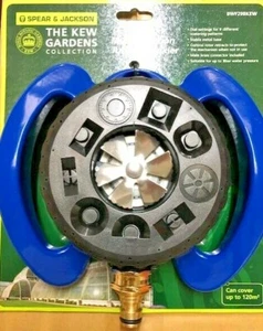 SPEAR AND JACKSON SPRINKLER BLUE KEW GARDEN MULTI FUNCTION TURRET SPINKLER - Picture 1 of 1