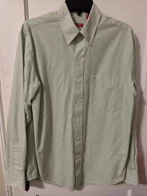 Izod Men’s Dress Short Size S/P Pastel Green Striped - Image 1 of 4