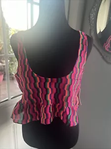 Hurley Womens Flowy Sleeveless Shirt Size S or M NWT - Picture 1 of 11